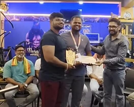 BLS Weight Lifting Winner
